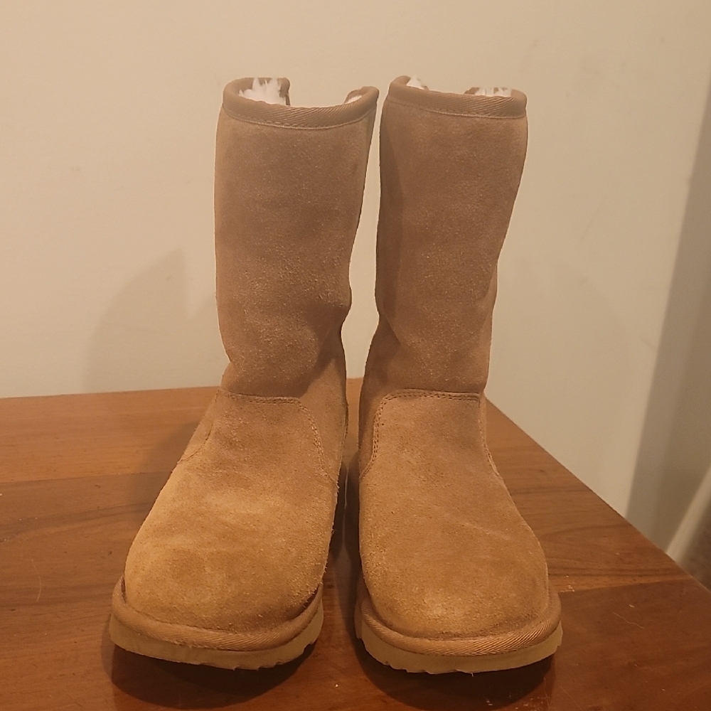 Tan Suede Boots
